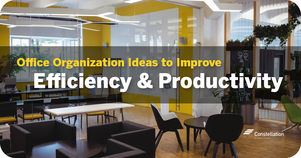 提高效率和生产力的办公室组织思想