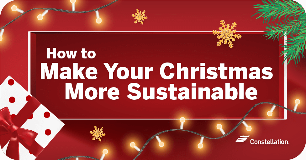 How to have an eco-friendly Christmas.