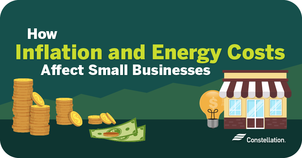 通货膨胀和能源成本如何影响小企业。